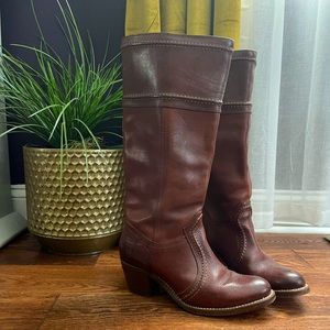 Frye Brown Leather Boots